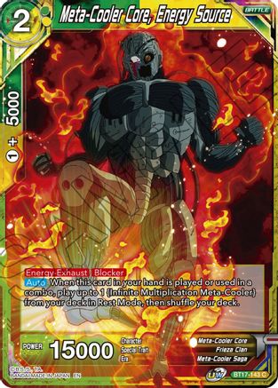 Image of Meta-Cooler Core, Energy Source (BT17-143) - Ultimate Squad Foil