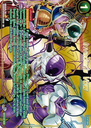 Image of Invader's Vow (BT17-147) - Ultimate Squad Foil