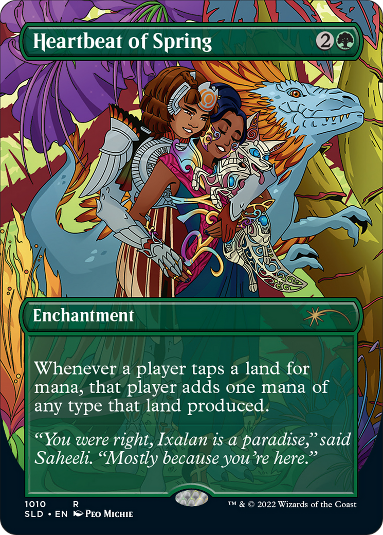 Image of Heartbeat of Spring (SLD-1010) - Secret Lair Drop (Borderless) Foil