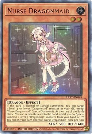 Image of Nurse Dragonmaid (LART-EN048) - The Lost Art Promotion Limited
