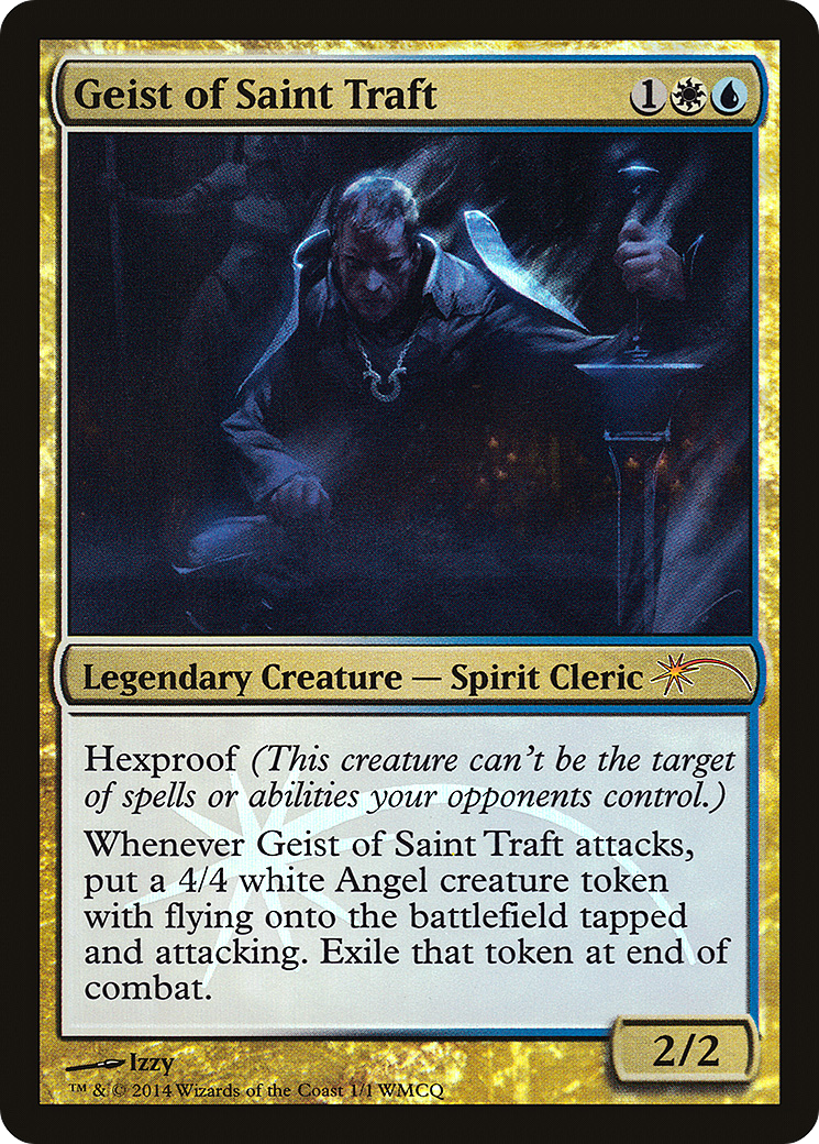 Image of Geist of Saint Traft (WMCQ-001) - World Magic Cup Qualifiers Foil