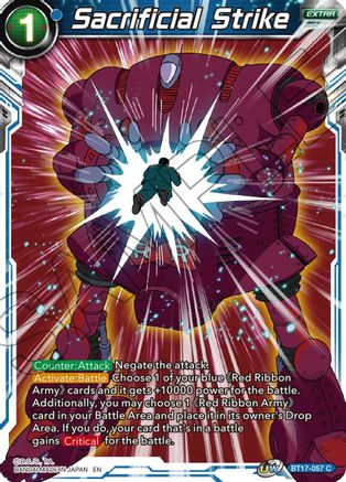 Image of Sacrificial Strike (BT17-057) - Ultimate Squad