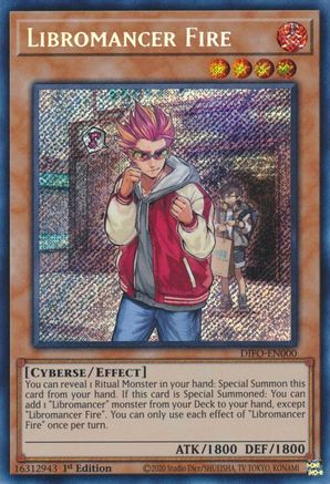 Image of Libromancer Fire (DIFO-EN000) - Dimension Force 1st Edition