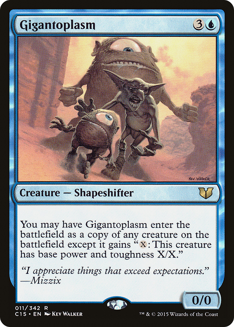 Image of Gigantoplasm (C15-011) - Commander 2015