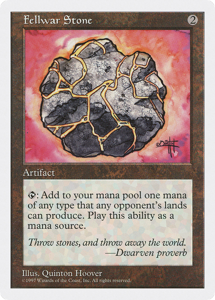 Image of Fellwar Stone (5ED-369) - Fifth Edition