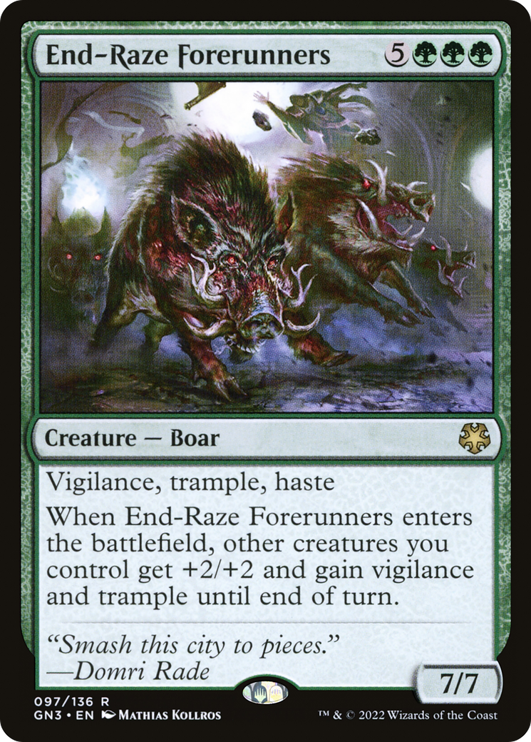 Image of End-Raze Forerunners (GN3-097) - Game Night: Free-for-All