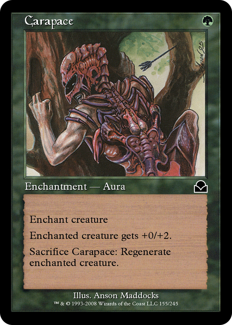 Image of Carapace (ME2-155) - Masters Edition II Foil
