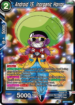 Image of Android 15, Inorganic Horror (BT17-055) - Ultimate Squad Foil