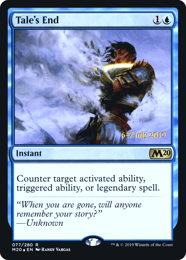 Image of Tale's End (PRE-077) - Core Set 2020 Promos Foil