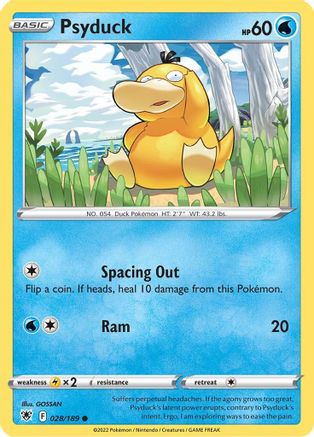 Image of Psyduck 028/189  SWSH10 Astral Radiance - Common