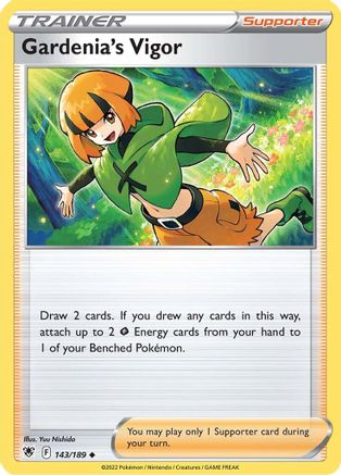Image of Gardenia's Vigor 143/189  SWSH10 Astral Radiance - Uncommon