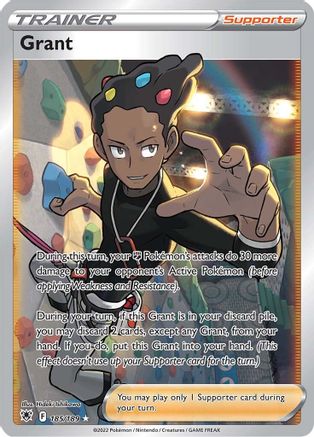 Image of Grant (Full Art) 185/189  - Holofoil SWSH10 Astral Radiance - Ultra Rare