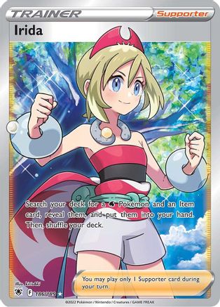 Image of Irida (Full Art) 186/189  - Holofoil SWSH10 Astral Radiance - Ultra Rare