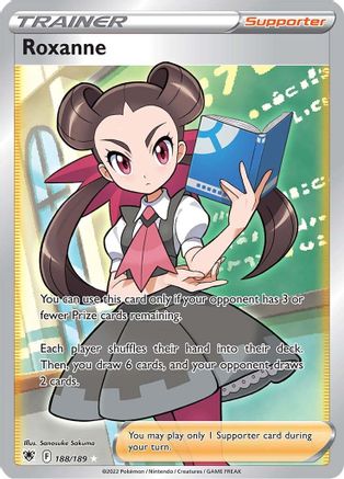Image of Roxanne (Full Art) 188/189  - Holofoil SWSH10 Astral Radiance - Ultra Rare