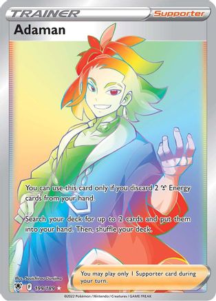 Image of Adaman (Secret) 199/189  - Holofoil SWSH10 Astral Radiance - Secret Rare