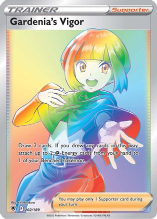 Image of Gardenia's Vigor (Secret) 202/189  - Holofoil SWSH10 Astral Radiance - Secret Rare