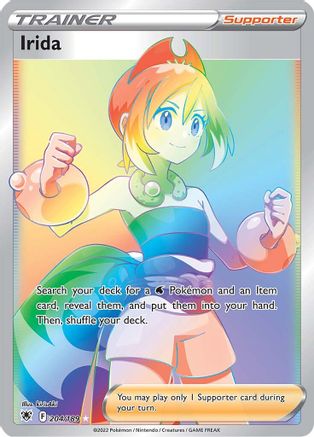 Image of Irida (Secret) 204/189  - Holofoil SWSH10 Astral Radiance - Secret Rare