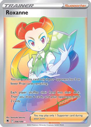 Image of Roxanne (Secret) 206/189  - Holofoil SWSH10 Astral Radiance - Secret Rare