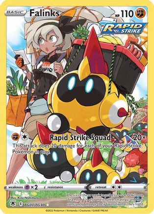Image of Falinks TG07/TG30  - Holofoil SWSH10 Astral Radiance Trainer Gallery - Ultra Rare