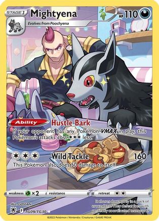 Image of Mightyena TG09/TG30  - Holofoil SWSH10 Astral Radiance Trainer Gallery - Ultra Rare