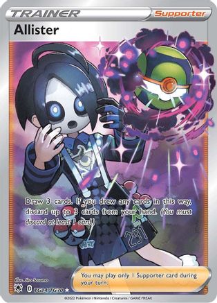 Image of Allister TG24/TG30  - Holofoil SWSH10 Astral Radiance Trainer Gallery - Ultra Rare