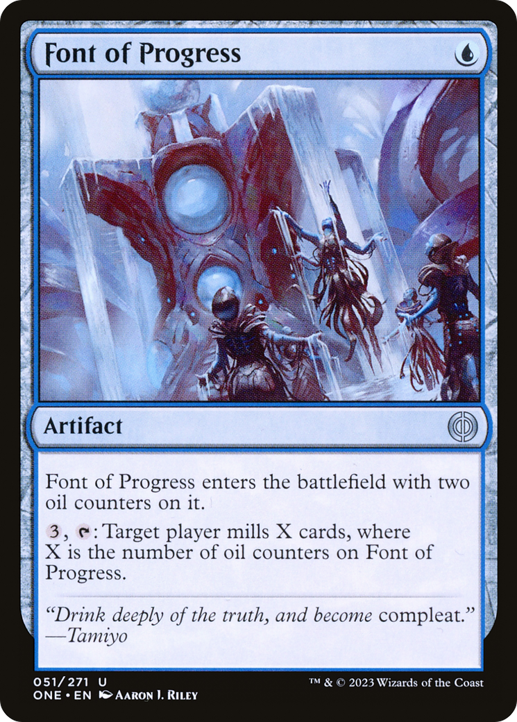 Image of Font of Progress (ONE-051) - Phyrexia: All Will Be One