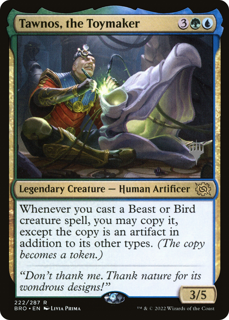Image of Tawnos, the Toymaker (PPBRO-222) - The Brothers' War Promos