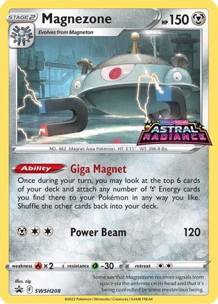 Image of Magnezone SWSH208  - Holofoil SWSH Sword & Shield Promo Cards - Promo