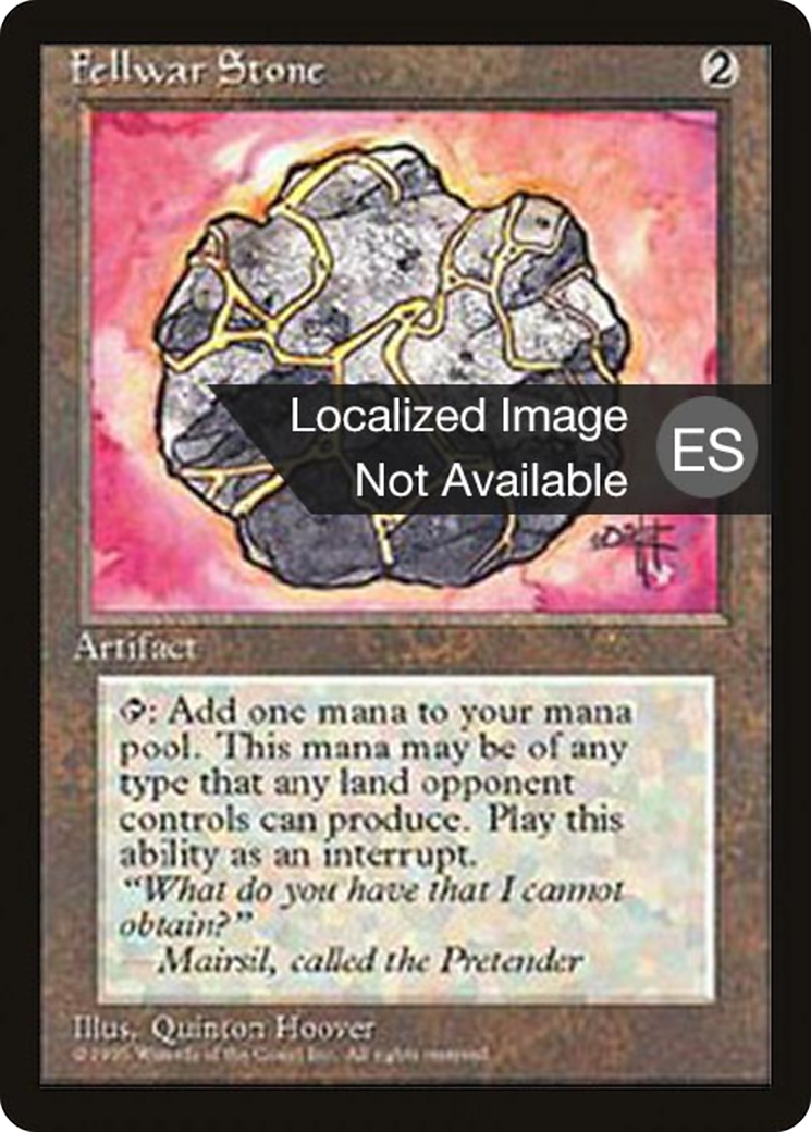 Image of Fellwar Stone (4BB-337) - Fourth Edition Foreign Black Border