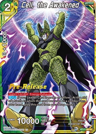 Image of Cell, the Awakened (BT17-146) - Ultimate Squad PreRelease Cards