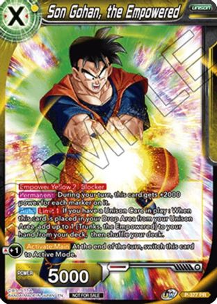 Image of Son Gohan, the Empowered (P-377) - Promotion Cards