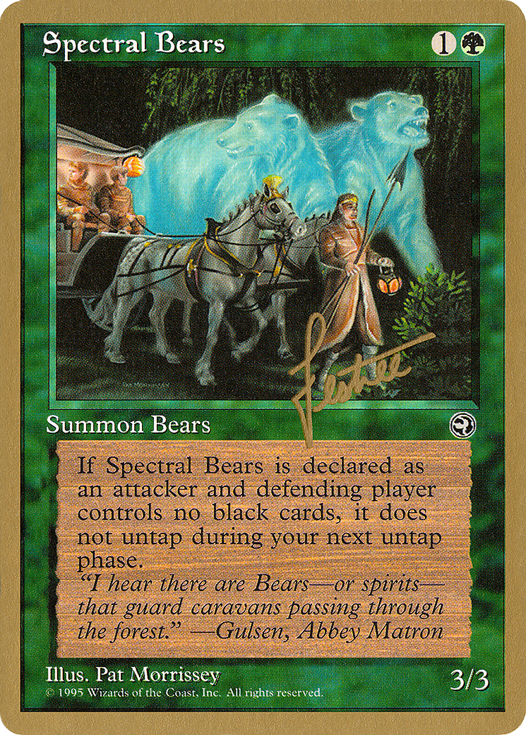 Image of Spectral Bears - 1996 Bertrand Lestree (HML) (WCD-) - Pro Tour Collector Set