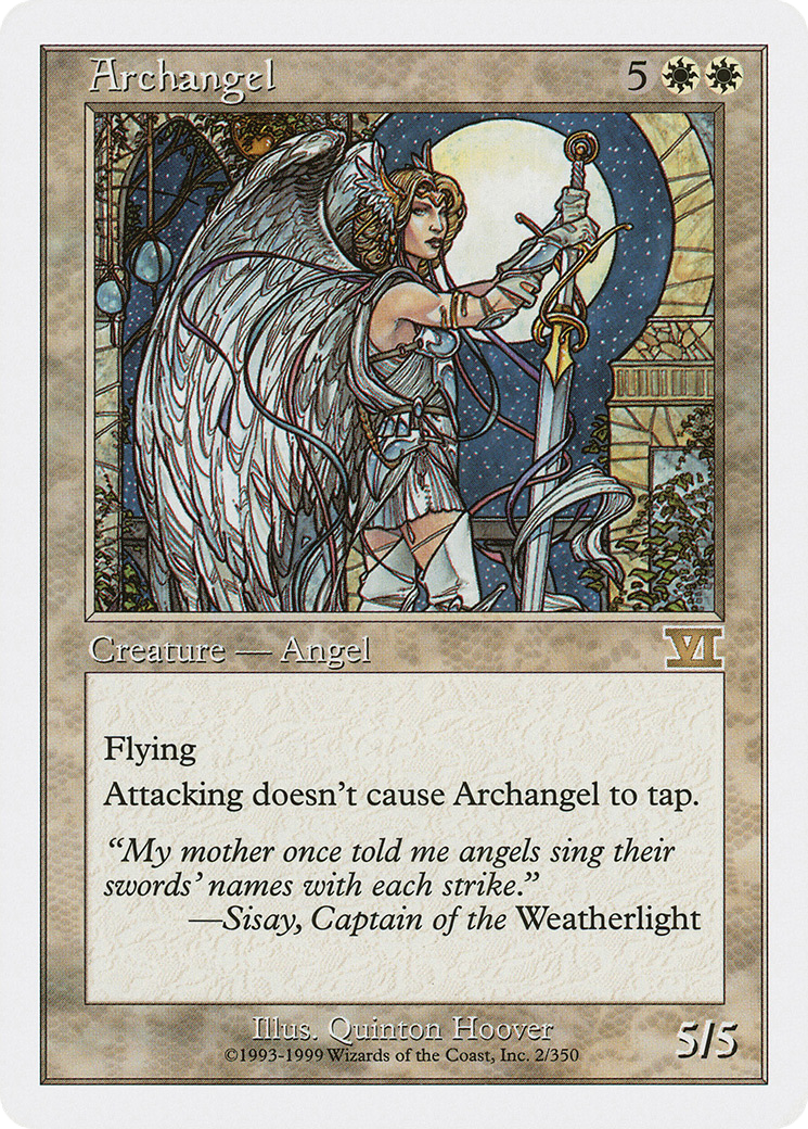 Image of Archangel (6ED-002) - Classic Sixth Edition