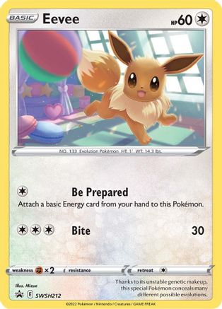 Image of Eevee SWSH212  - Holofoil SWSH Sword & Shield Promo Cards - Promo