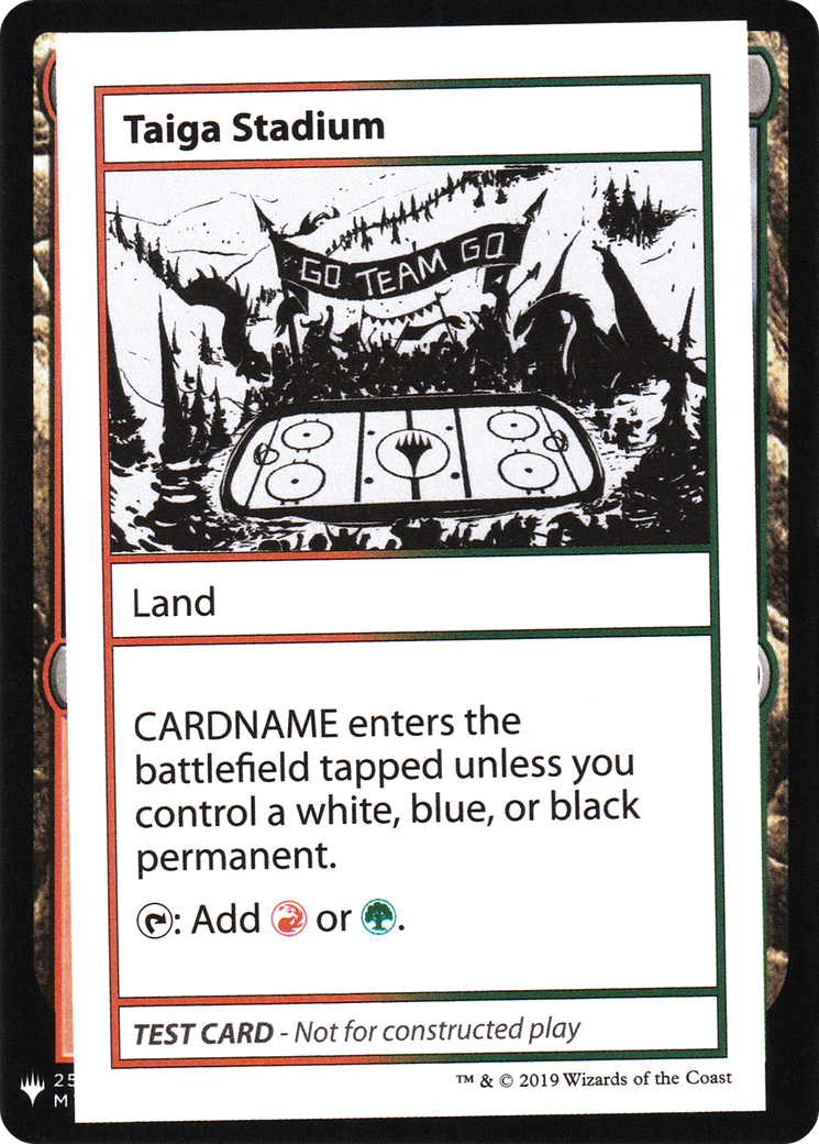 Image of Taiga Stadium (CMB1-) - Mystery Booster Playtest Cards 2019