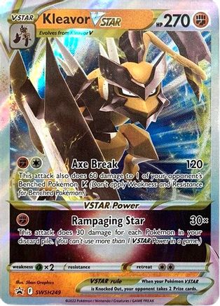 Image of Kleavor VSTAR SWSH249  - Holofoil SWSH Sword & Shield Promo Cards - Promo