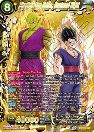 Image of Piccolo & Son Gohan, Newfound Might (BT17-148) - Ultimate Squad Foil