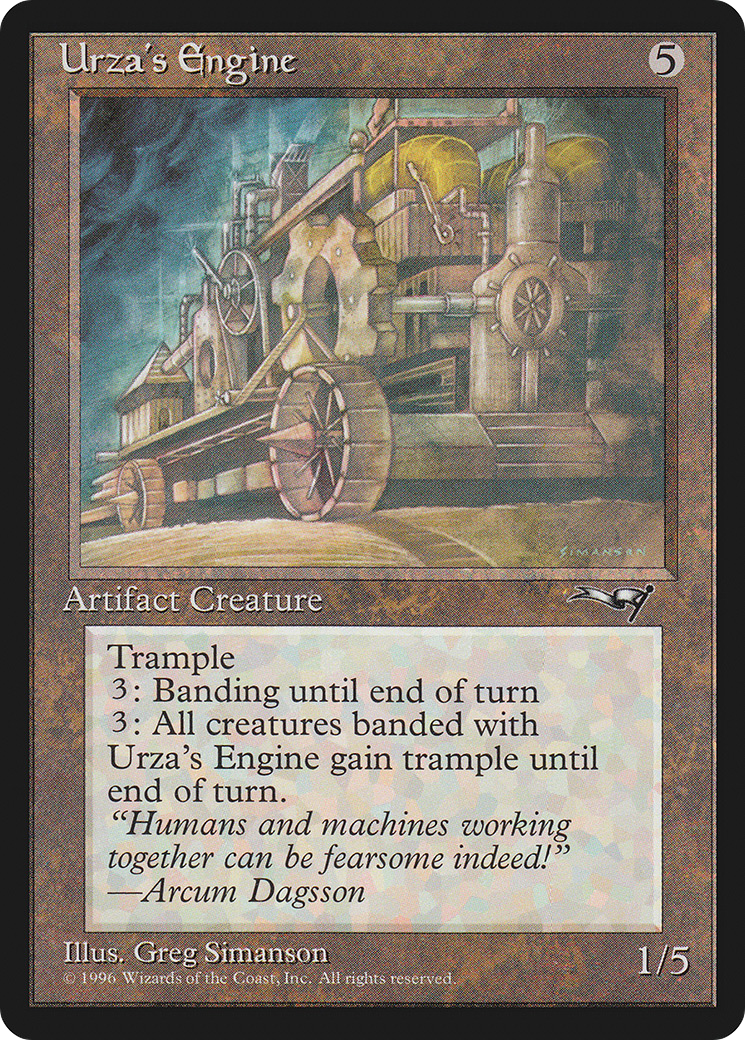 Image of Urza's Engine (ALL-) - Alliances