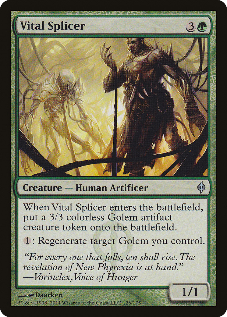 Image of Vital Splicer (NPH-126) - New Phyrexia