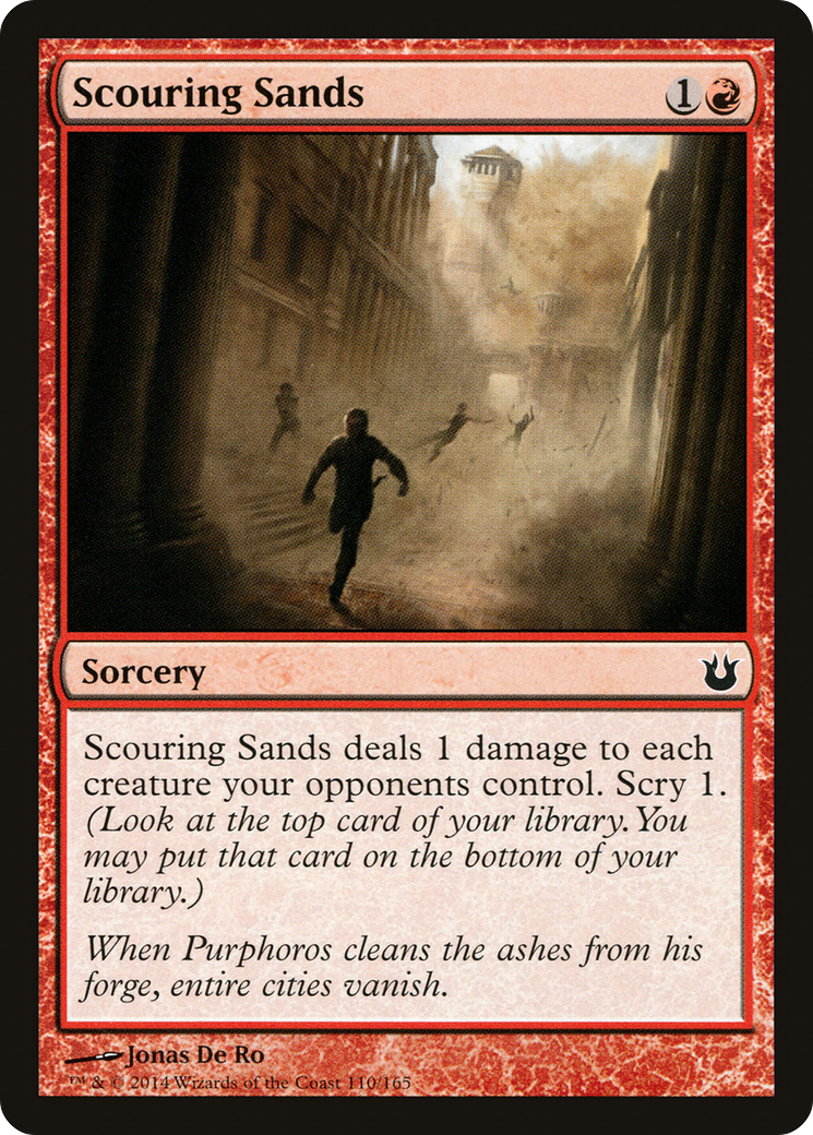 Image of Scouring Sands (BNG-110) - Born of the Gods Foil