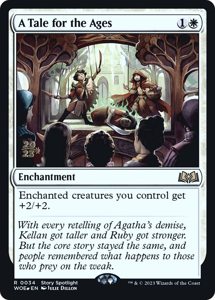 Image of A Tale for the Ages (PRE-034) - Wilds of Eldraine Promos Foil