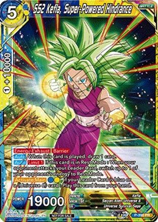 Image of SS2 Kefla, Super-Powered Hindrance (Tournament Pack Vol. 8) (P-390) - Tournament Promotion Cards
