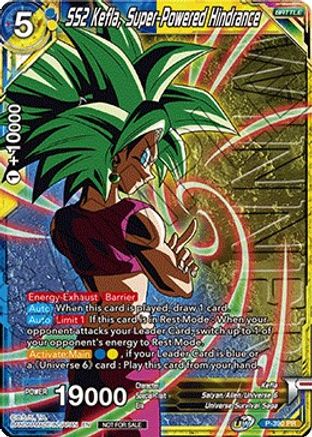 Image of SS2 Kefla, Super-Powered Hindrance (Tournament Pack Vol. 8) (Winner) (P-390) - Tournament Promotion Cards Foil