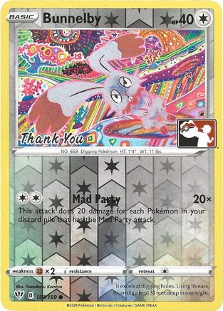 Image of Bunnelby 150/189  - Reverse Holofoil Miscellaneous Cards & Products - Promo