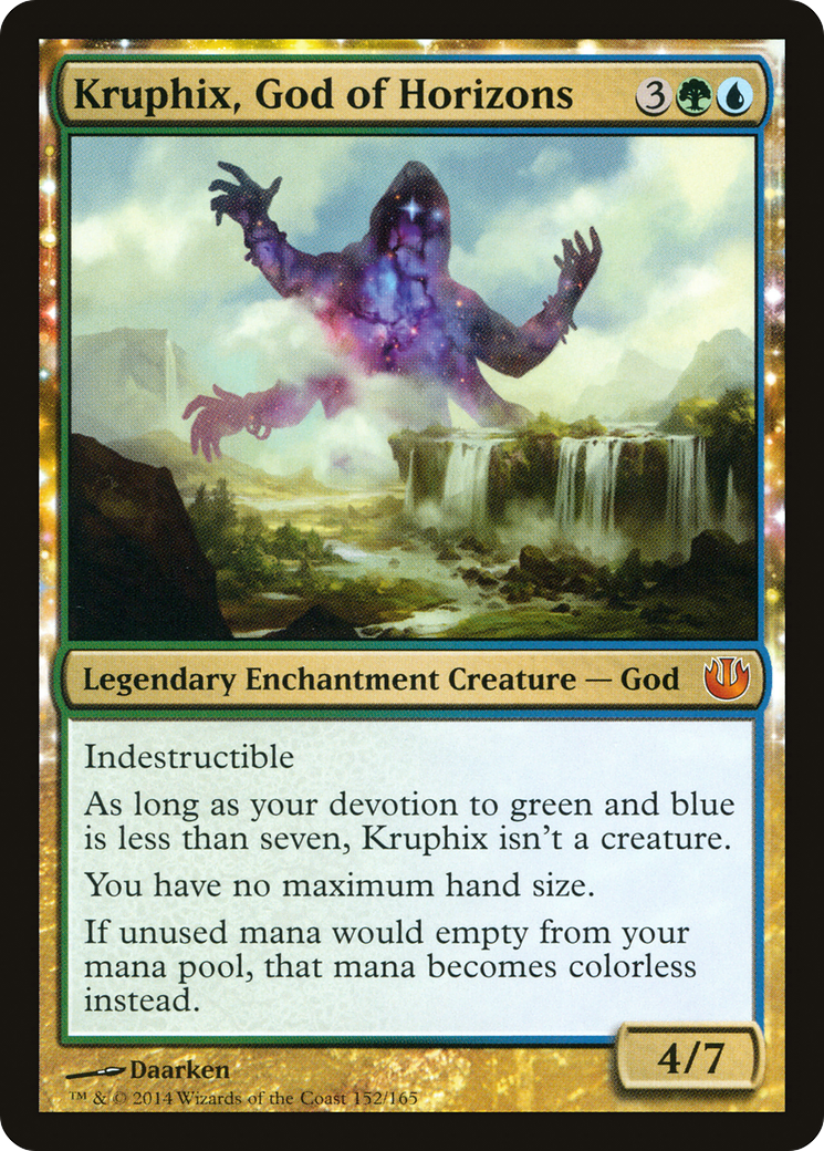 Image of Kruphix, God of Horizons (JOU-152) - Journey into Nyx: (enchantment)