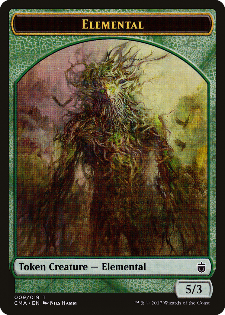 Image of Elemental Token (009) (CMA-009) - Commander Anthology Tokens
