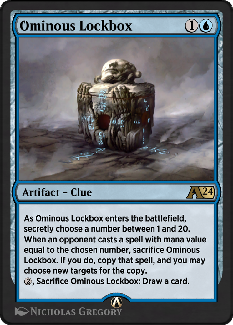 Image of Ominous Lockbox (YMKM-008) - Alchemy: Murders at Karlov Manor