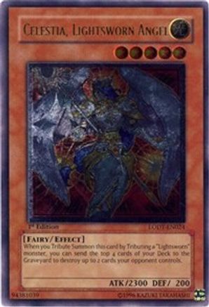 Image of Celestia, Lightsworn Angel (UTR) (LODT-EN024) - Light of Destruction Unlimited