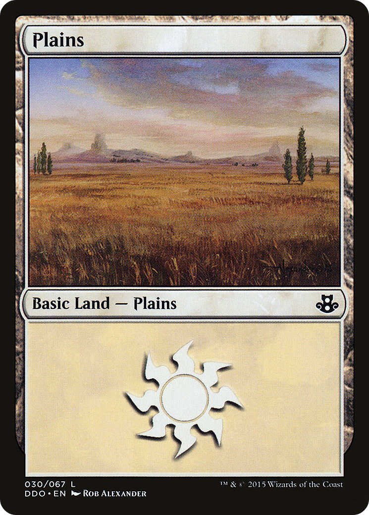 Image of Plains (030) (DDO-030) - Duel Decks: Elspeth vs. Kiora