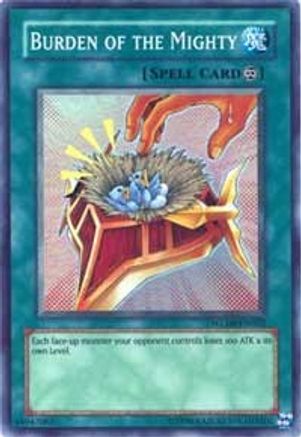 Image of Burden of the Mighty (WC08-EN002) - World Championship 2008 Limited